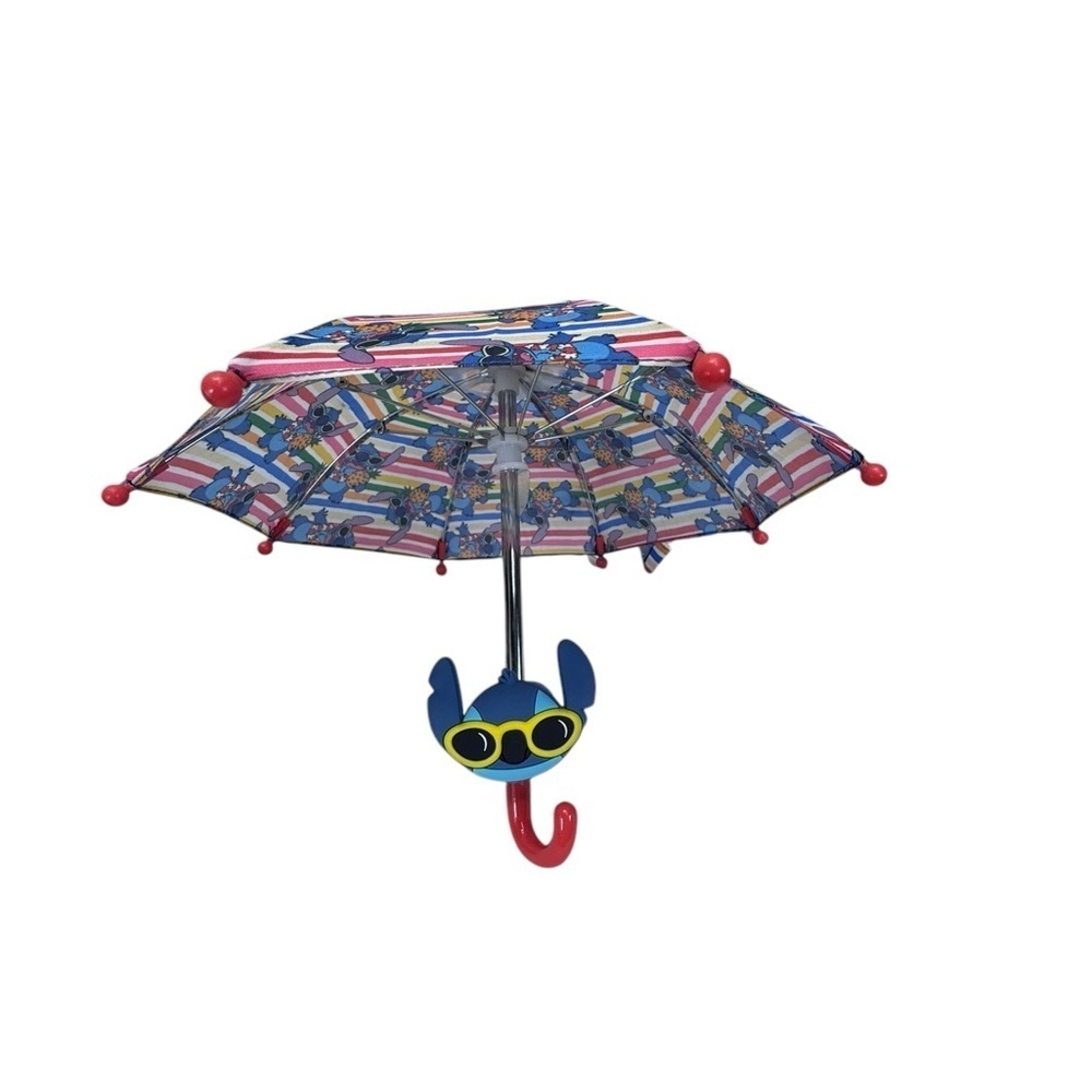 Disney .Red and blue umbrella .